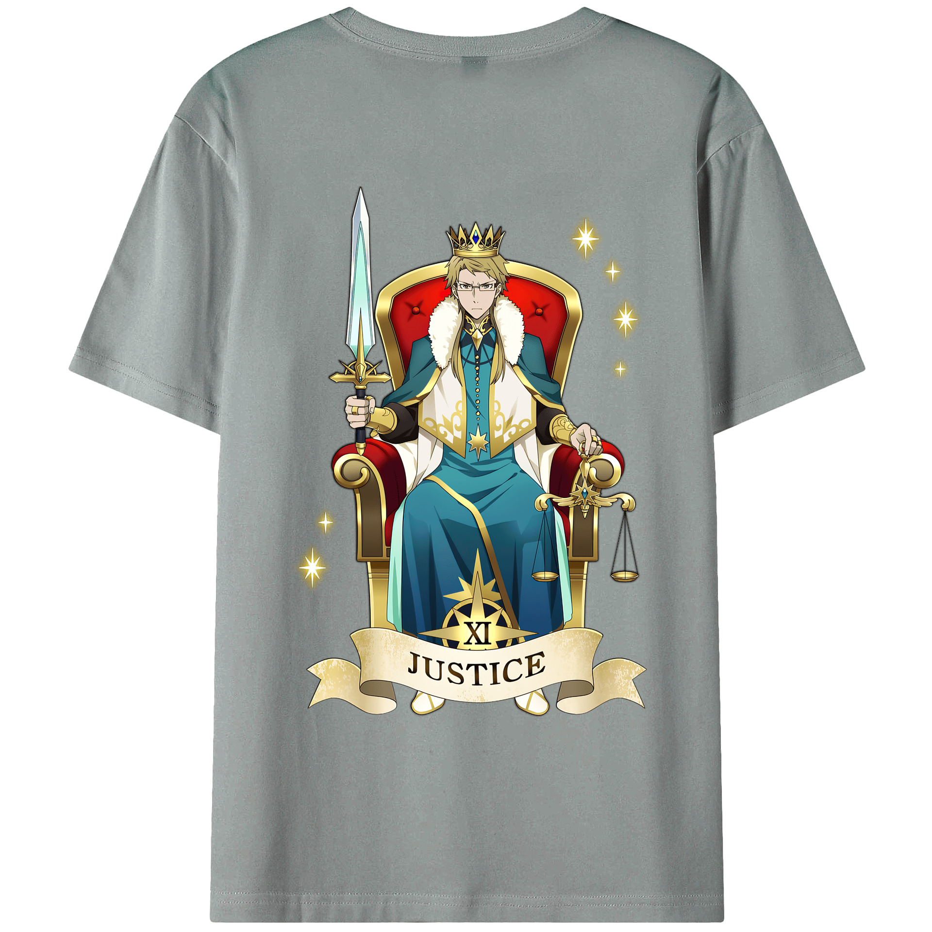 （画像用） 文豪ストレイドッグス Bungo Stray Dogs 綿100％ メンズ半袖Tシャツ（バックプリント） 通気性